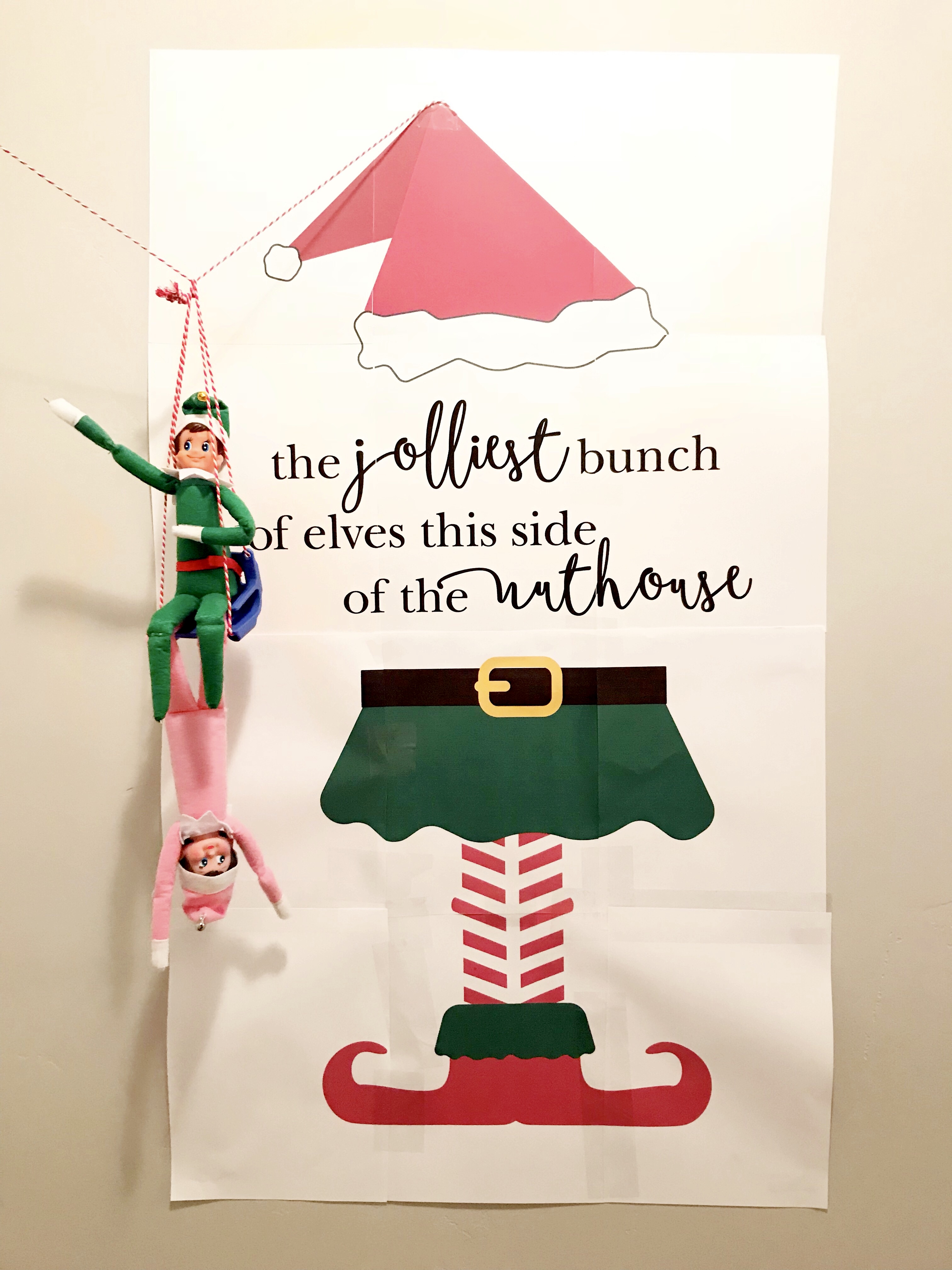 Elf Free Printable Template